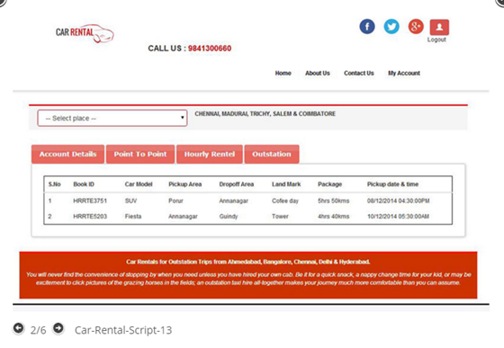 Car Rental Script: Car Rental Script